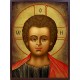 Икона Спас Емануил - фон със състаряване