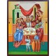 Икона на Сватбата в Кана Галилейска - ръчна изработка