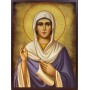 Икона на Св. прамайка Ева - състарен ефект