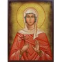 Икона на Света Галина Коринтска - състарена