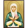 Икона на Света Лия - позлатен фон