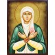 Икона на Св. Лия - състарена