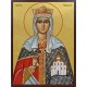 Икона на Света Тамара - позлатен фон