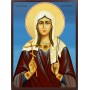 Икона на Св. Виктория - син фон