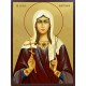 Икона на Св. Виктория - позлатен фон