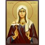 Икона на Св. Виктория - позлатен фон