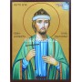 Икона на Свети Боян-Енравота - фон с позлатяване