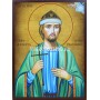 Икона на Свети Боян-Енравота княз български - състарена