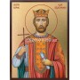 Икона на Свети Цар Борис - позлатен фон