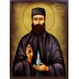 Икона на Св. Ефрем Нови - състарена