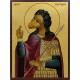 Икона на Св. Христофор Песоглавец - фон злато