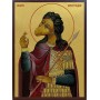 Икона на Св. Христофор Песоглавец - фон злато