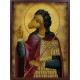 Икона на Св. Христофор Песоглавец - състарена икона