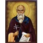 Икона на Св. Максим - състарен фон