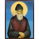 Икона на Свети Паисий Светогорец - син фон