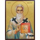 Икона на Св. Силвестър - позлатен фон