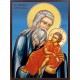 Икона на Св. Симеон Богоприемец - син фон