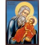 Икона на Св. Симеон Богоприемец - син фон