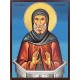 Икона на Св. Симеон Стълпник - син фон