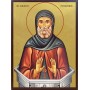 Икона на Свети Симеон Стълпник - фон злато
