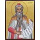 Икона на Свети Захарий - златен фон