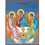 Икона Света Троица - ръчно изработена
