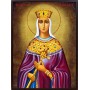 Икона на Света мъченица Александра - автентично състаряване