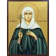 Икона на Света великомъченица Анастасия - със златно покритие