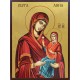 Икона на Света Анна - със златен фон