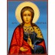 Икона на Света великомъченица Христина - ръчна изработка