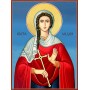 Икона на Света Лидия - изработена ръчно