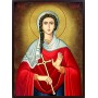 Икона на Света Лидия - автентично състаряване