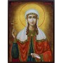 Икона на Света Валентина - състарен фон