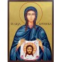 Икона на Света Вероника - с фон злато