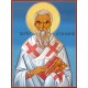 Икона на Свети Атанасий Велики - ръчна изработка