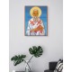 Икона на Свети Атанасий Велики - ръчна изработка