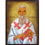 Икона на Свети Атанасий Велики - автентично състарена