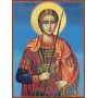 Икона на Свети Димитър - ръчна изработка