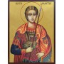 Икона на Свети Димитър - със златен фон