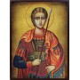 Икона на Свети Димитър - автентично състаряване