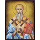 Икона на Свети Климент Охридски - ръчно състарена