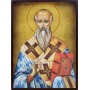 Икона на Свети Климент Охридски - ръчно състарена