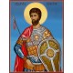 Икона на Свети мъченик Виктор - изработена ръчно